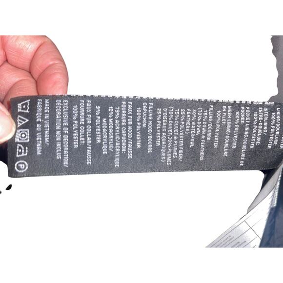 NWOT Size XL Women’s Arctic Expedition Down Parka With Faux Fur Lined Hood - Picture 10 of 12